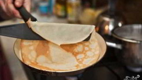 блины на кефире и молоке