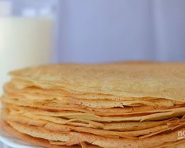 Блины на кефире