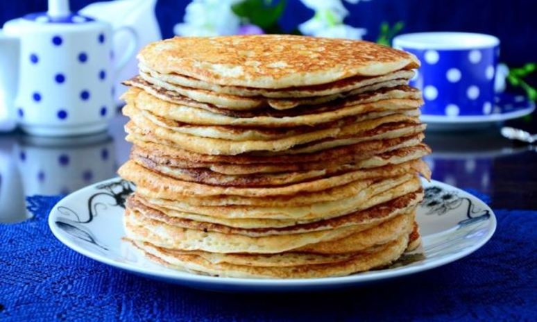 Рецепт блинов на манке