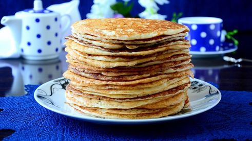 блины на манке