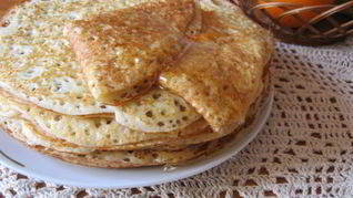 Блины на пшенной каше