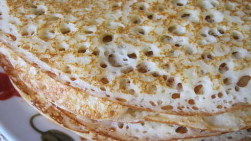 блины на пшенной каше