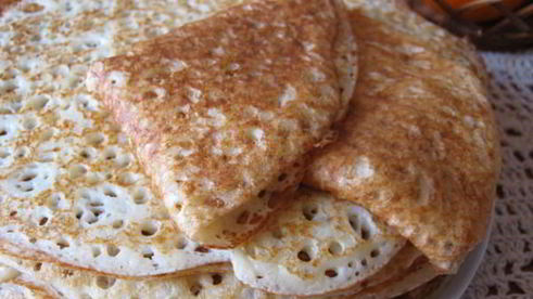 блины на пшенной каше