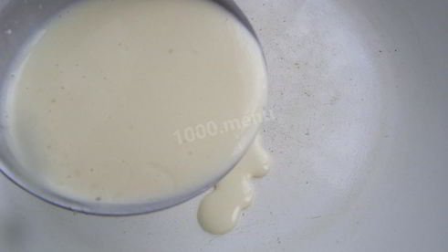 блины на сухом молоке