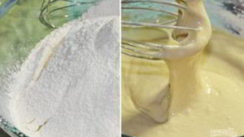 блины на сыворотке с творогом