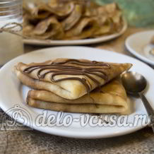 Блины с бананом