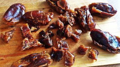 блины с кокосом под апельсиновым соусом