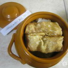 Блины с курицей