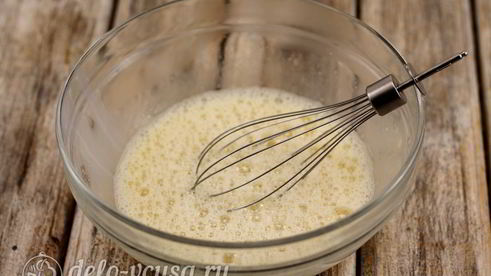 блины с медом