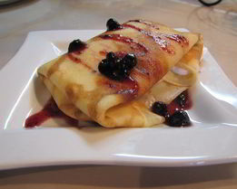 Блины с нежнейшим белково-лимонным кремом