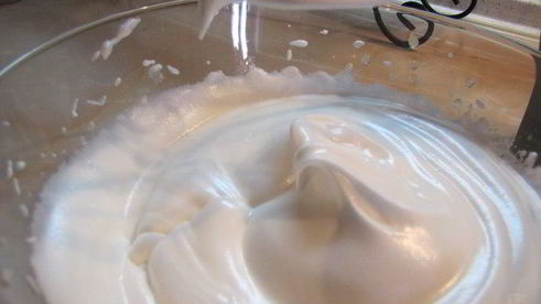 блины с нежнейшим белково-лимонным кремом