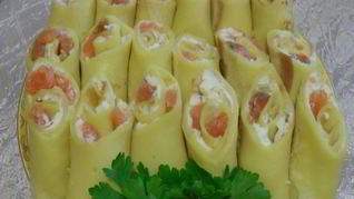 Блины с рыбой К празднику