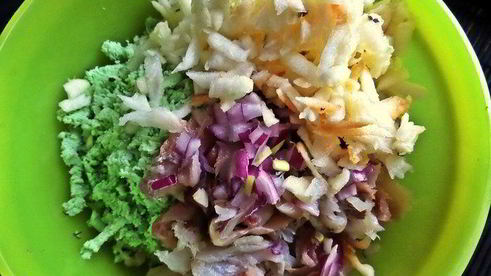 блины с сырно-рыбной начинкой