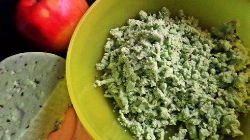 блины с сырно-рыбной начинкой