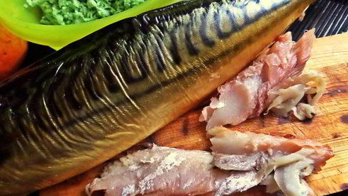 блины с сырно-рыбной начинкой