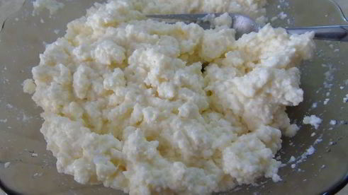 блины с творогом