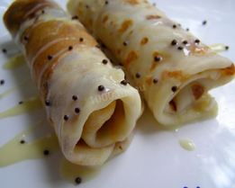 Блины со сгущенкой