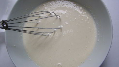 блины со сгущенкой