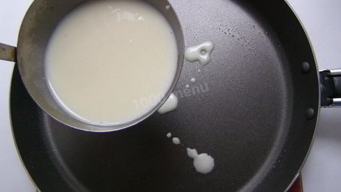 блины со сгущенкой