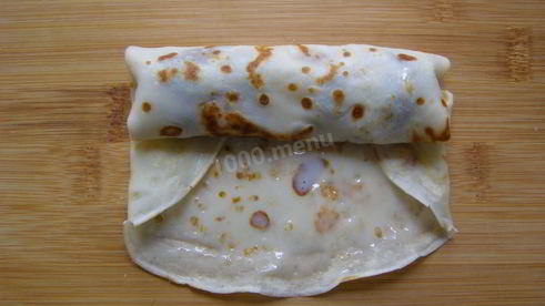 блины со сгущенкой