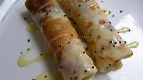 блины со сгущенкой