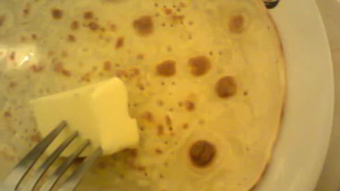 блины со сметано-творожной начинкой