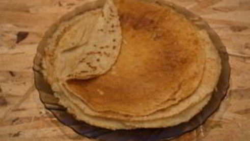 диетические блины из овсяных хлопьев