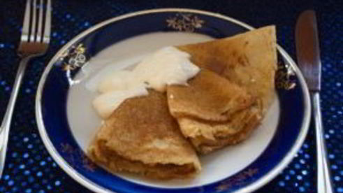 диетические блины из овсяных хлопьев