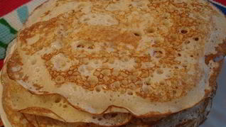 Дрожжевые блины Кружевные