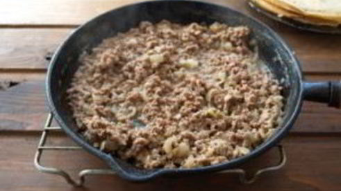 фаршированные блины с мясом