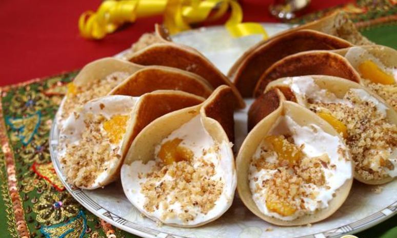 Рецепт катаефа — арабских блинчиков