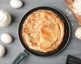 Классические блины на кефире