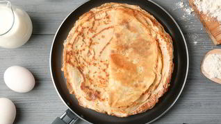 Классические блины на кефире