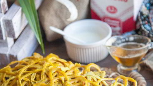 малазийские кружевные блины роти джала