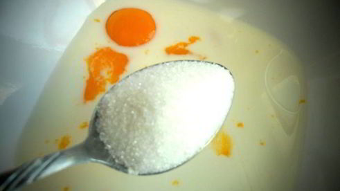 миндальные блинчики на вафельнице