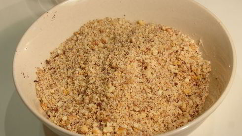 ореховые блинчики с апельсинами под шоколадным соусом