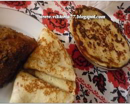 Овсяные блины с беконом