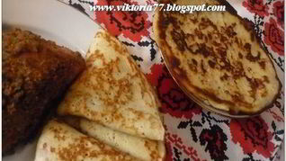 Овсяные блины с беконом