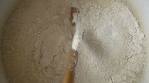 овсяные блины с беконом