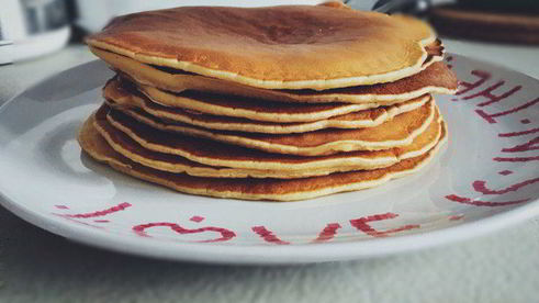 панкейки к завтраку