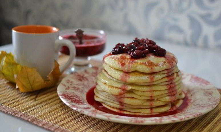 Рецепт панкейков с манной крупой