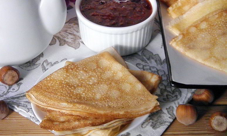 Рецепт постных блинов