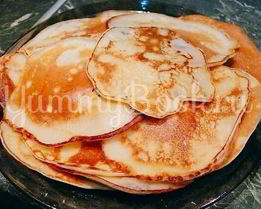 Простые блинчики без дрожжей