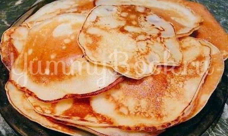 Рецепт простых блинчиков без дрожжей