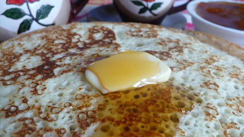 пышные дрожжевые блины