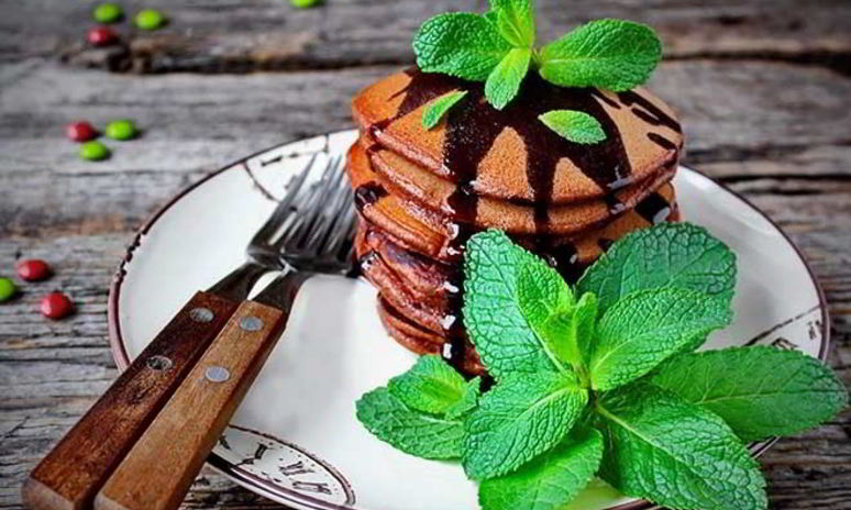 Рецепт шоколадных панкейков