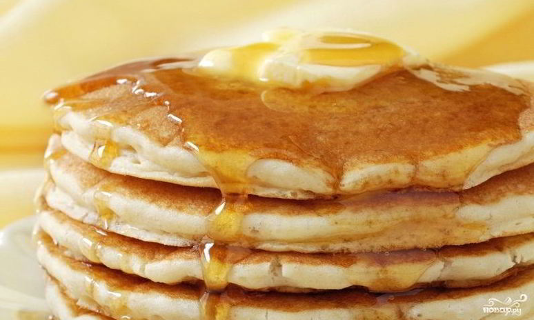 Рецепт толстых блинчиков