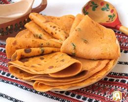 Томатные блинчики