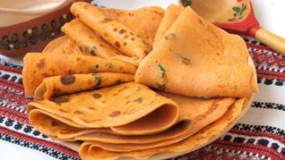 Томатные блинчики