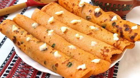 томатные блинчики